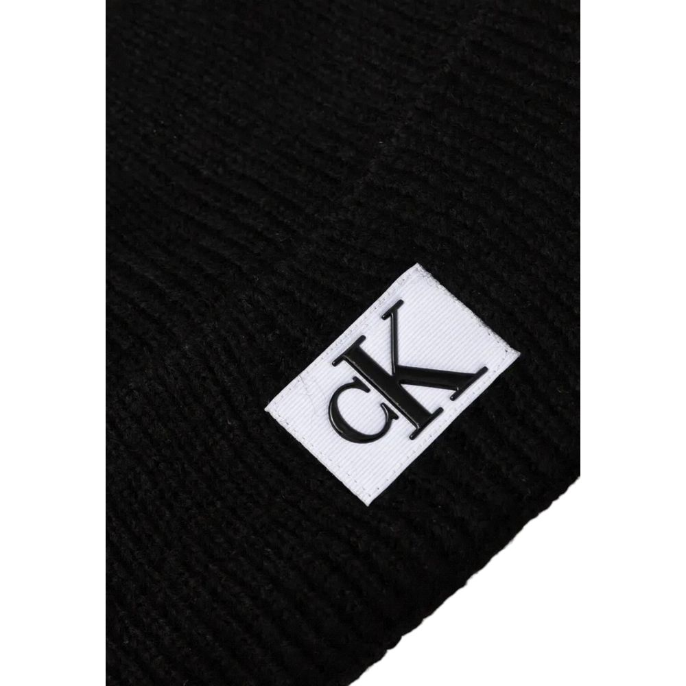 Calvin Klein Jeans Black Marabou Cap (cappello da baseball)