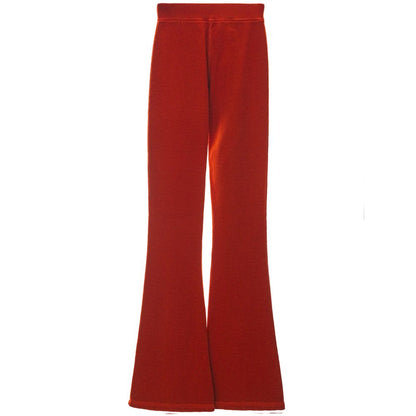 Pantaloni sportivi in ​​cotone rosso Dsquared²