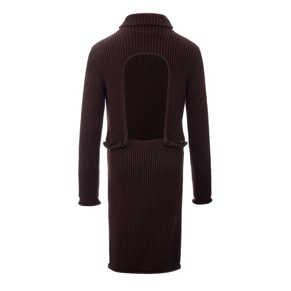 Robe décontractée en viscose marron Bottega Veneta
