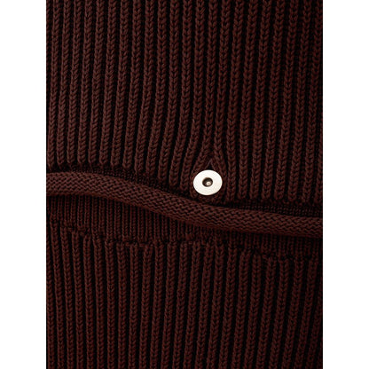 Robe décontractée en viscose marron Bottega Veneta