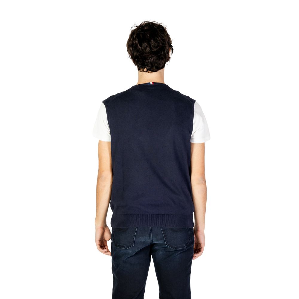 Gilet en coton bleu US POLO ASSN.