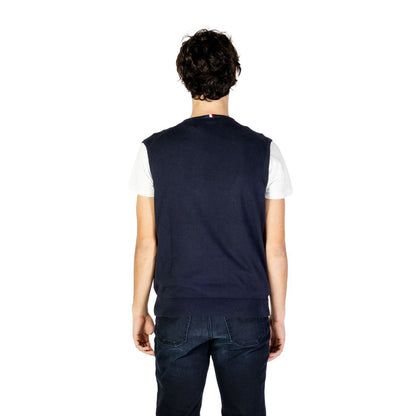 Gilet en coton bleu US POLO ASSN.