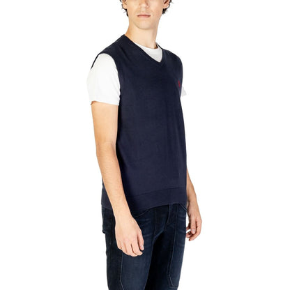 Gilet en coton bleu US POLO ASSN.