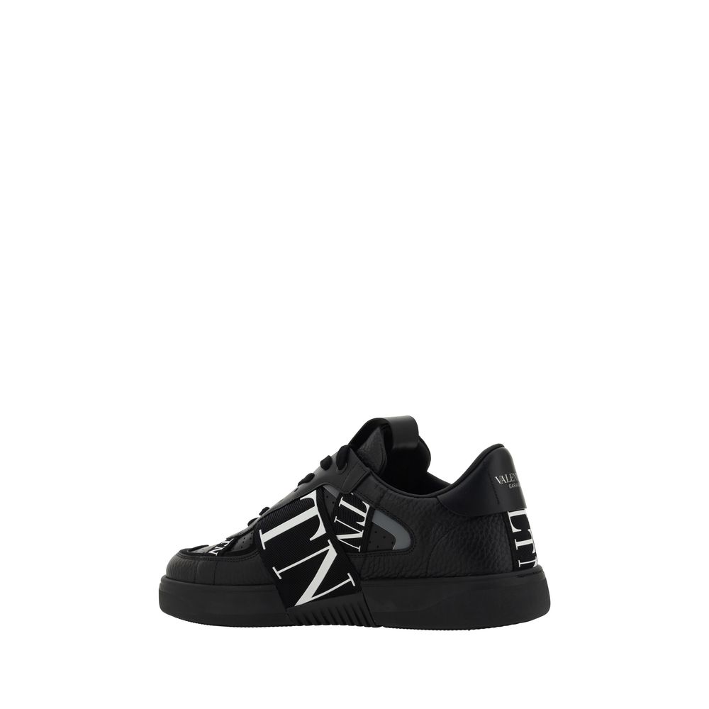 Baskets Valentino Garavani VL7N en cuir noir