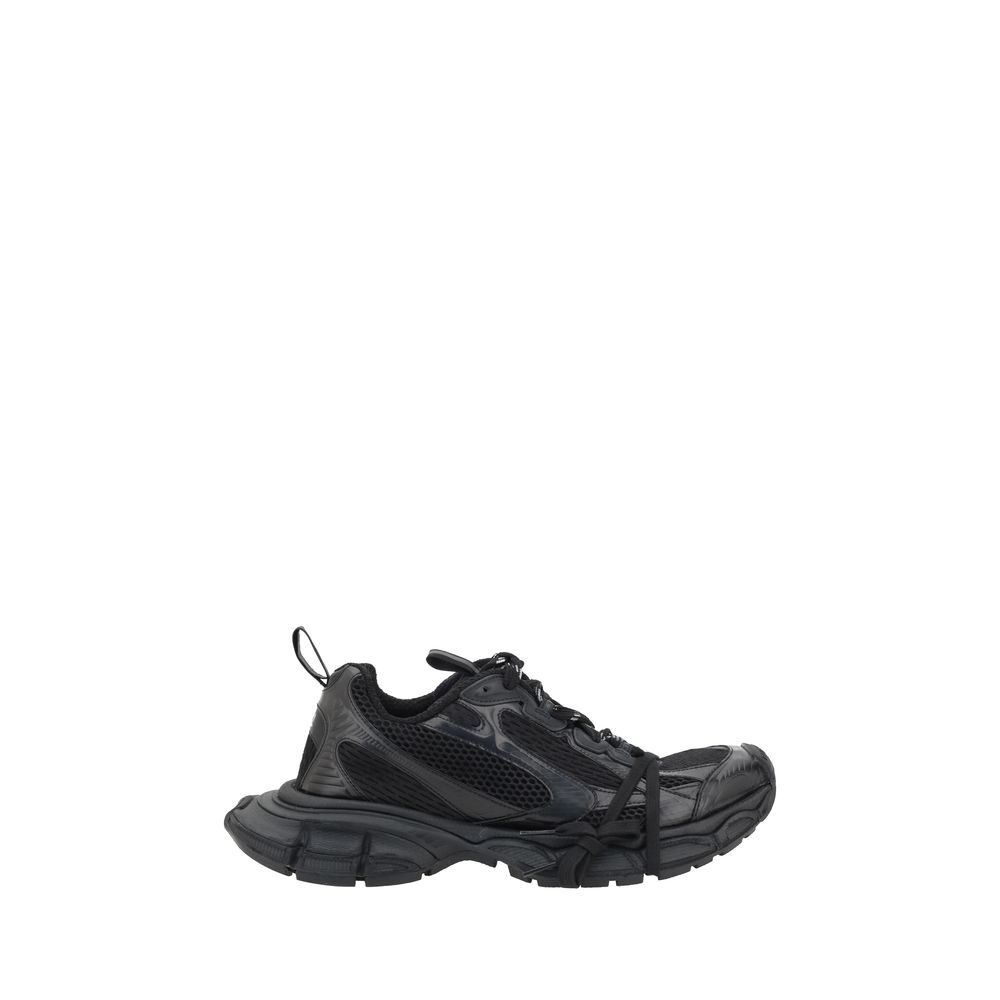 Baskets athlétiques Balenciaga en tissu noir