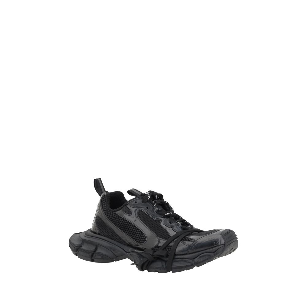 Baskets athlétiques Balenciaga en tissu noir