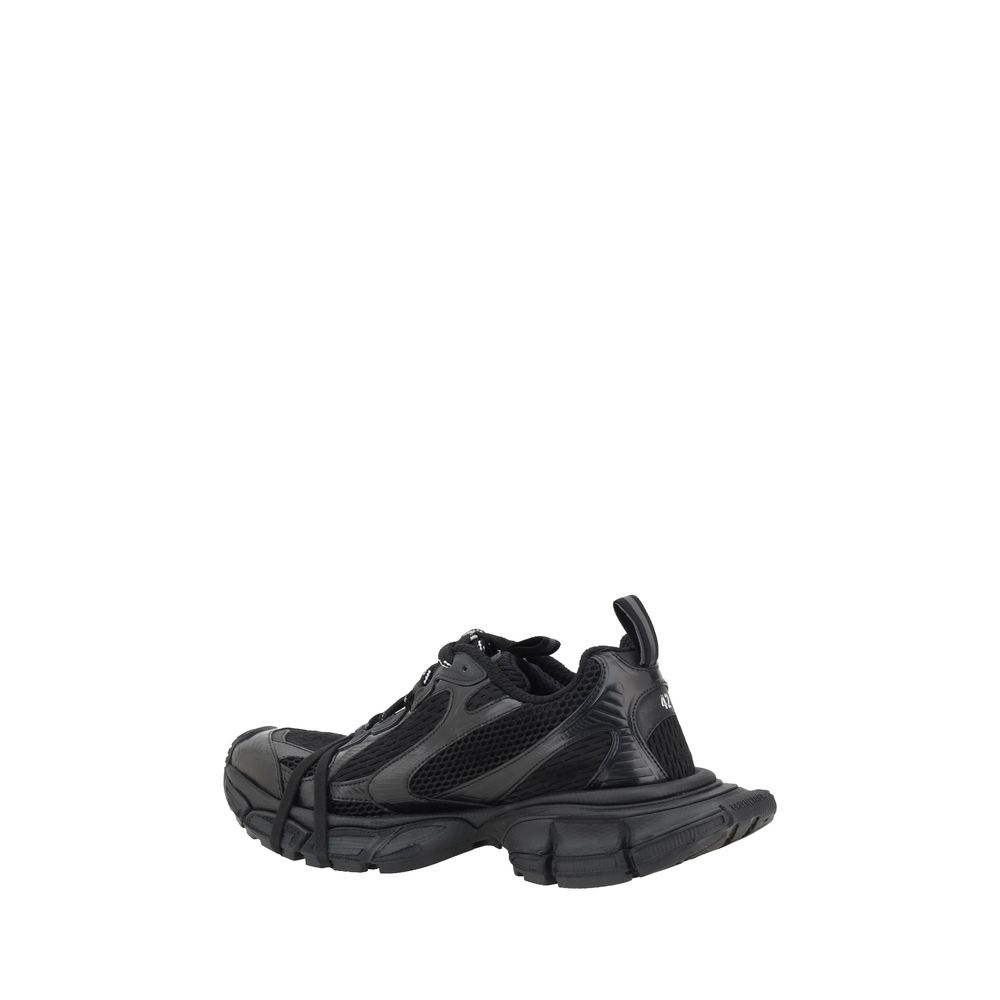 Baskets athlétiques Balenciaga en tissu noir