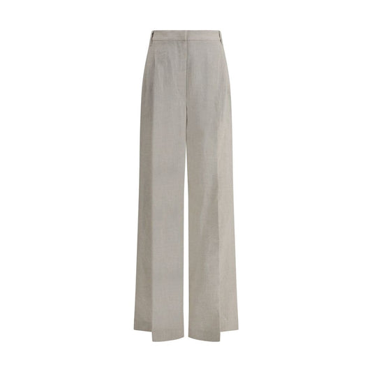 Pantaloni in lino Brunello Cucinelli
