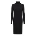 Robe longue en laine noire Bottega Veneta