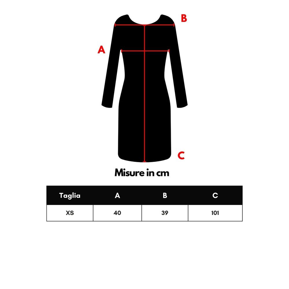 Robe longue en laine noire Bottega Veneta