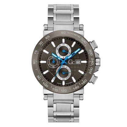 Montre-bracelet GC en acier inoxydable argenté
