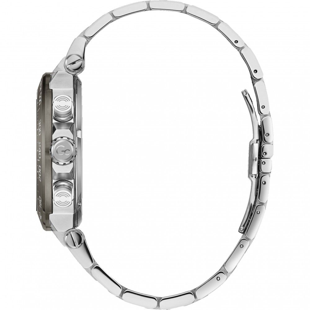 Montre-bracelet GC en acier inoxydable argenté