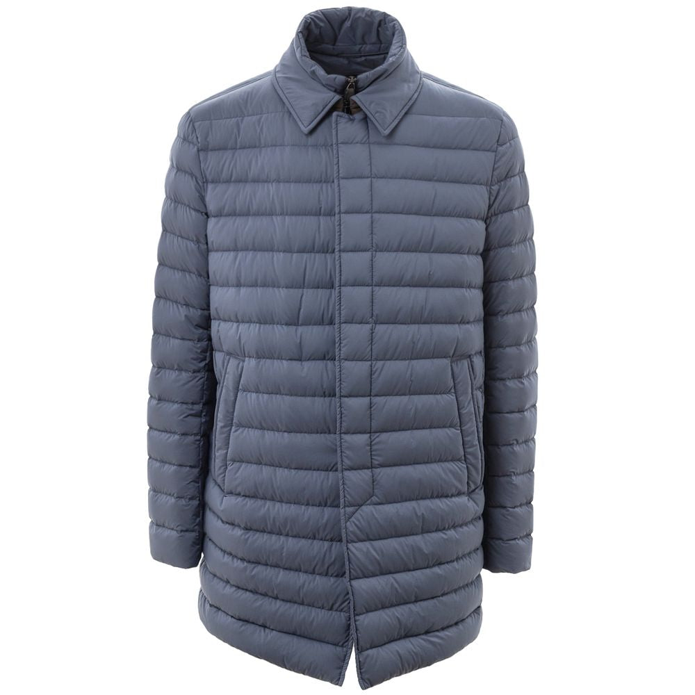 Manteau Herno bleu en polyester