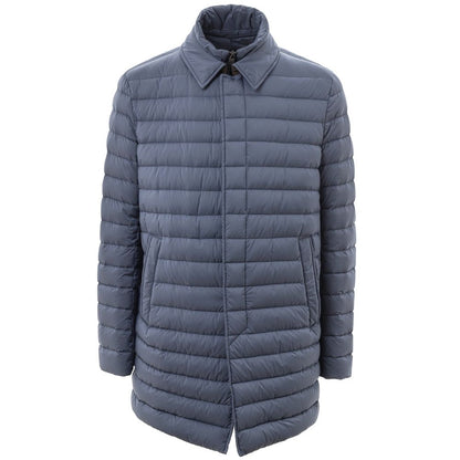Manteau Herno bleu en polyester