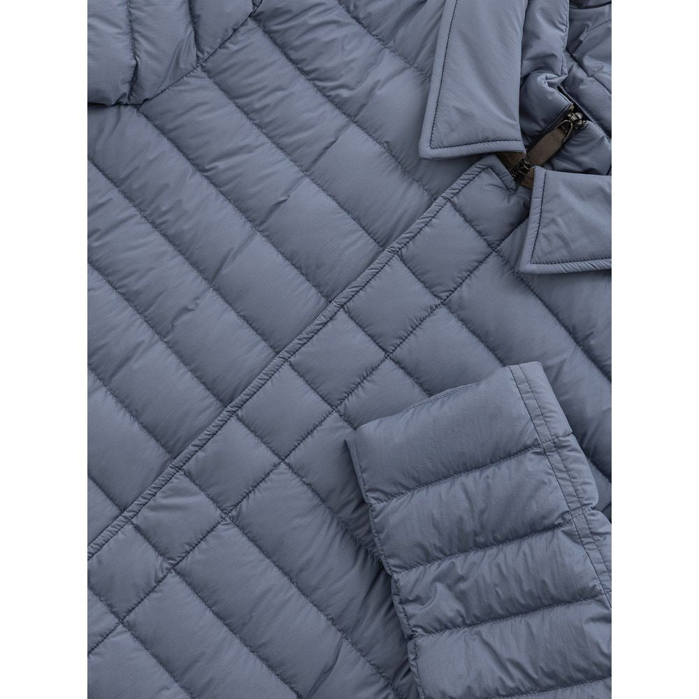Manteau Herno bleu en polyester
