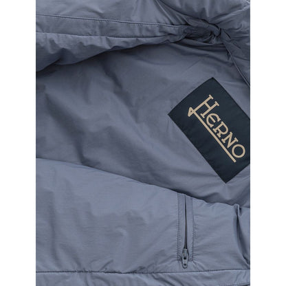Manteau Herno bleu en polyester