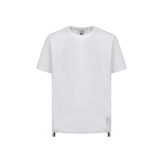 T-shirt Thom Browne in cotone bianco