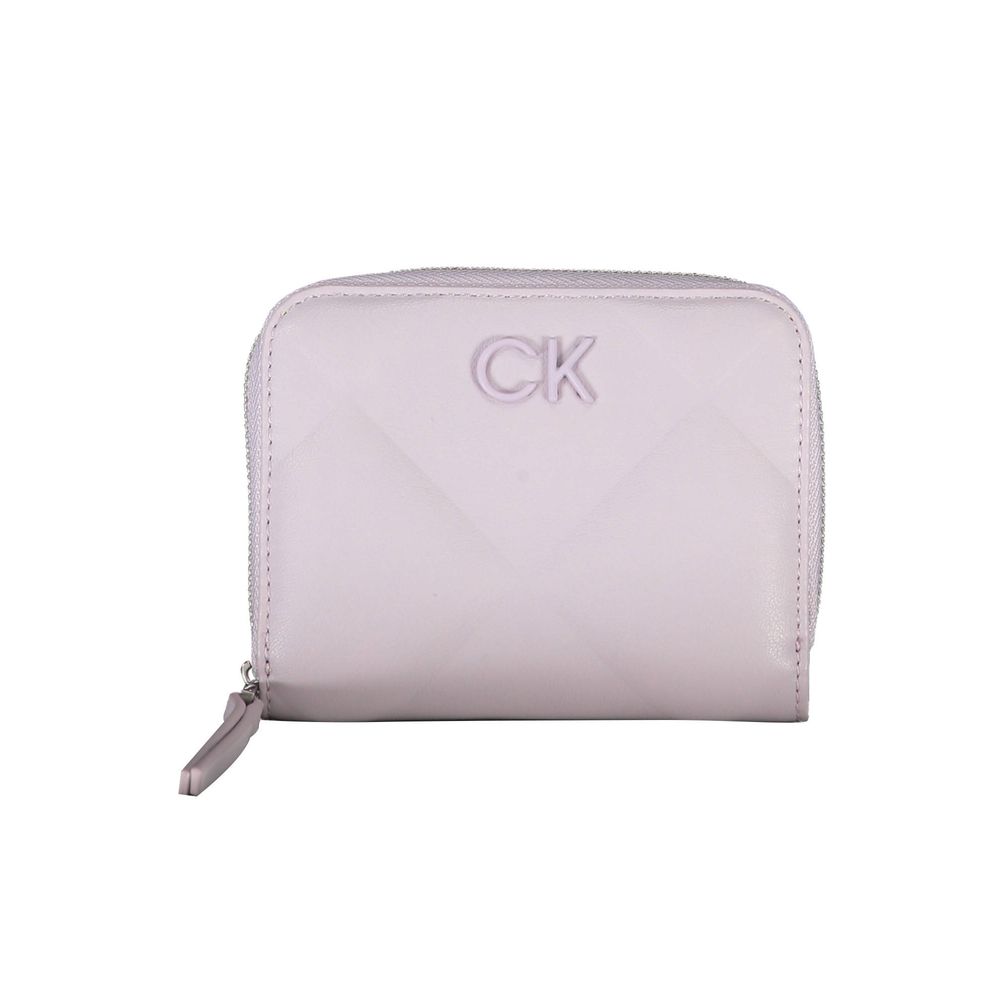 Portefeuille Calvin Klein violet en polyester pour femme