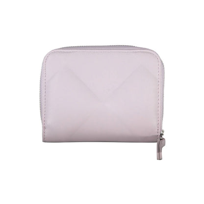 Portafoglio da donna Calvin Klein in poliestere viola