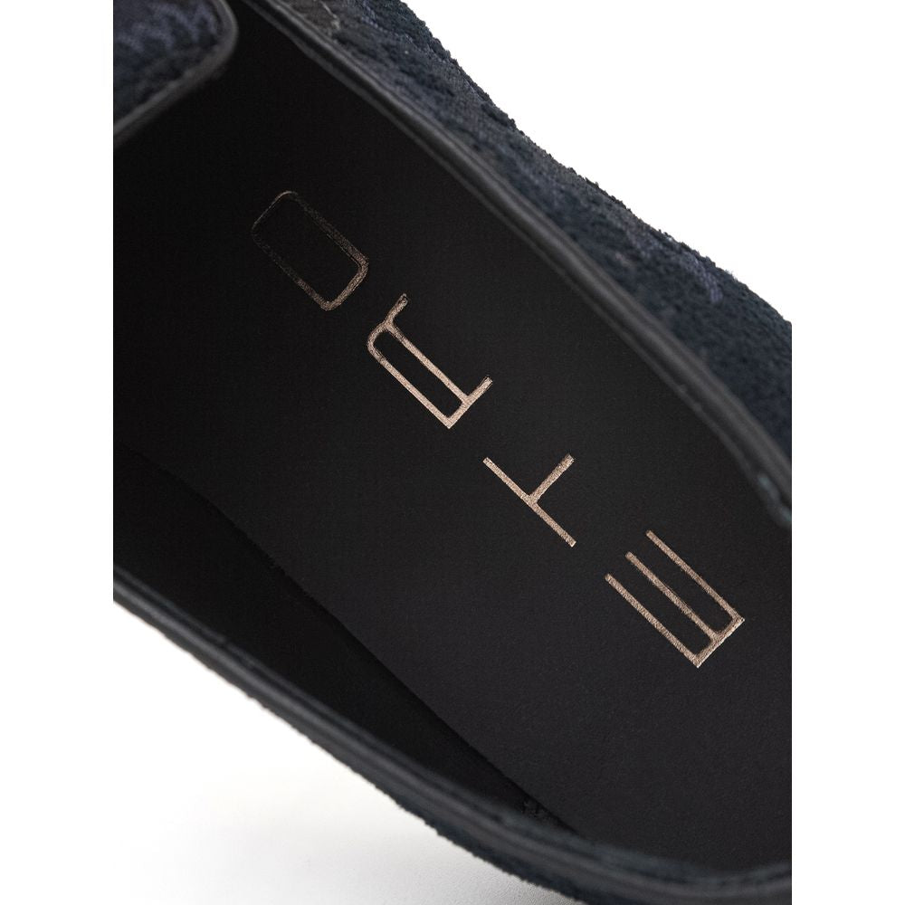 Mocassini slip-on in pelle blu Etro