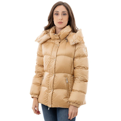 Aggiungi cappotto in poliammide giallo
