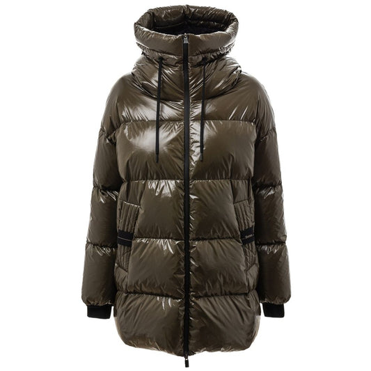 Parka Herno in poliammide verde