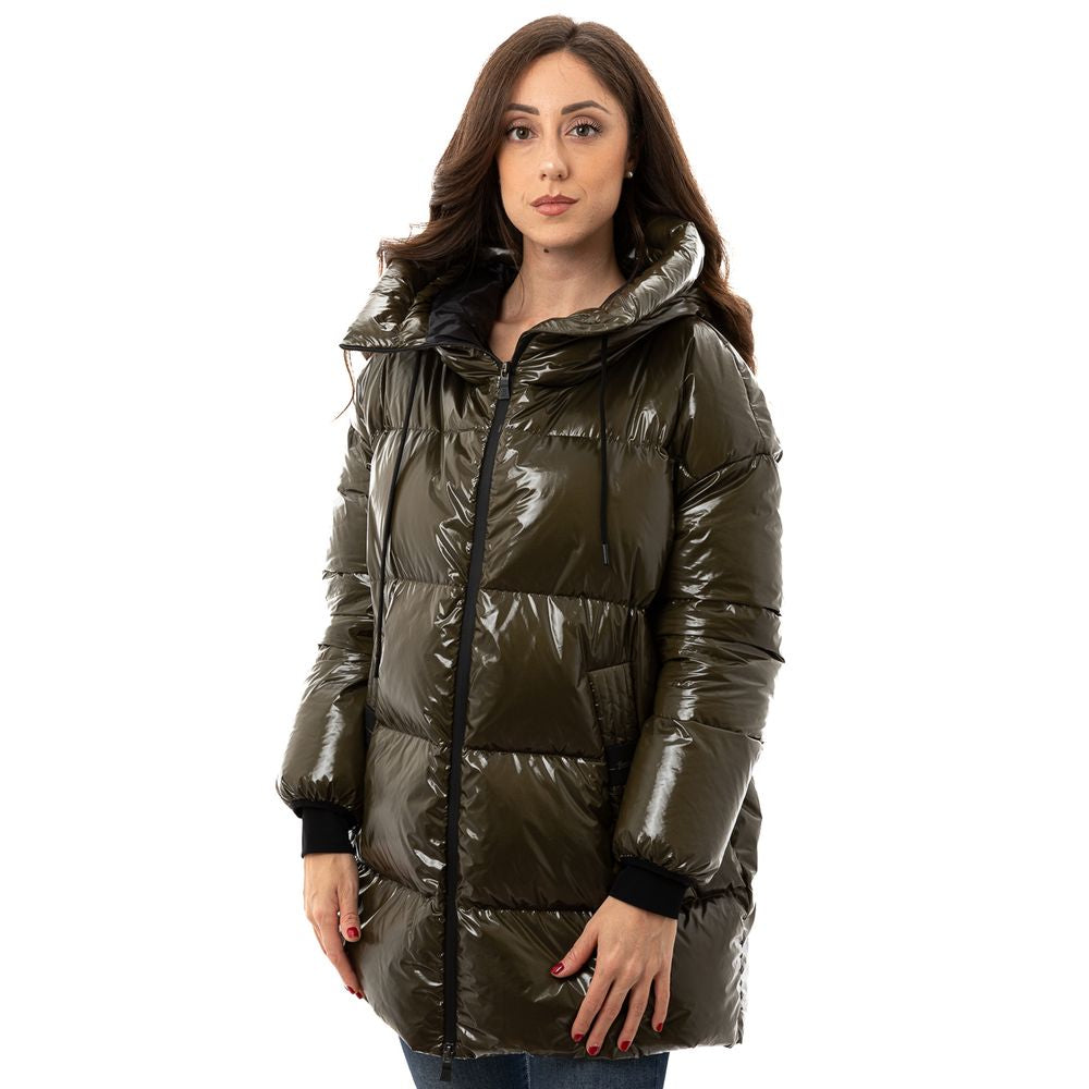 Parka Herno Green en polyamide