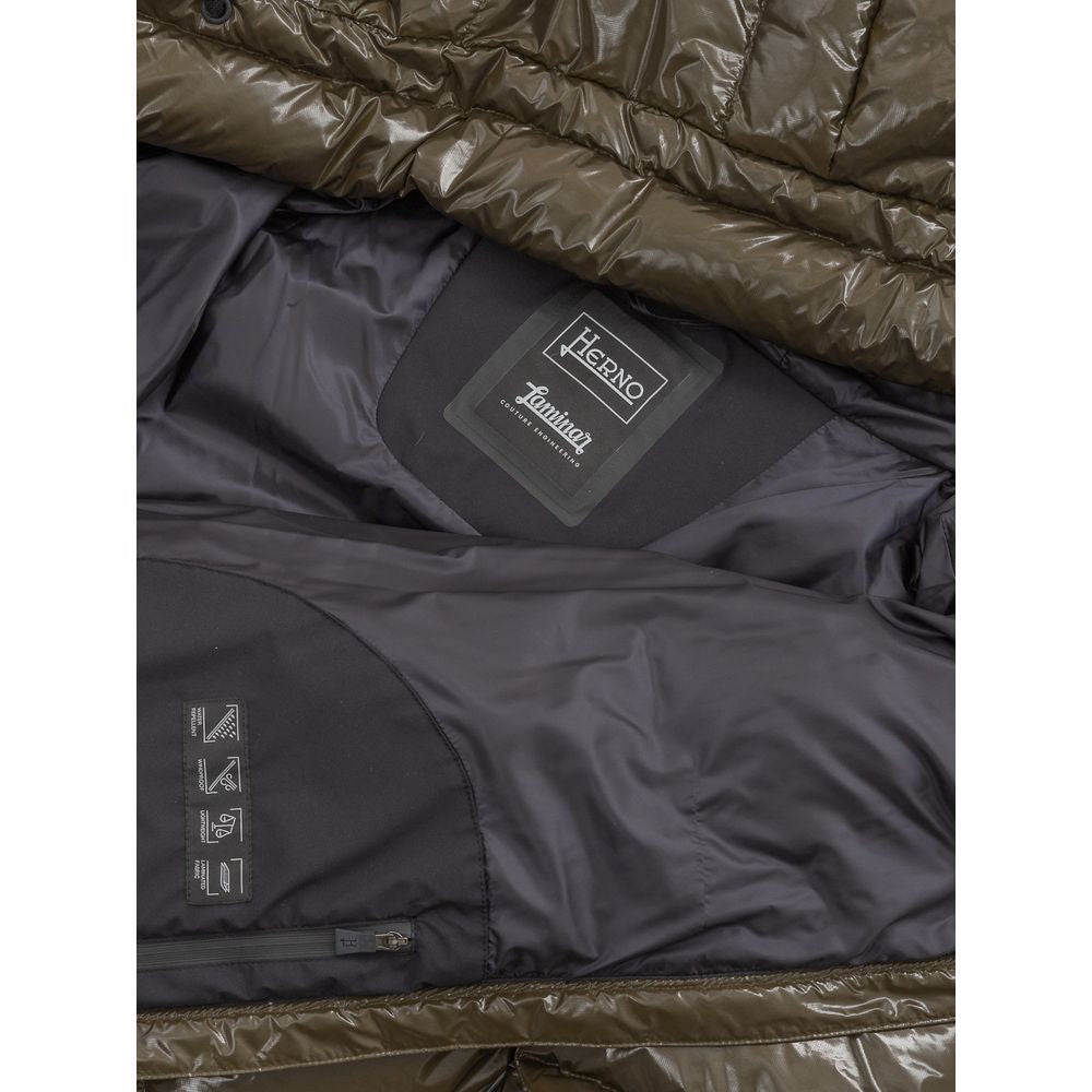 Parka Herno Green en polyamide