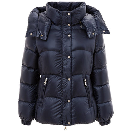Aggiungi cappotto in poliammide blu