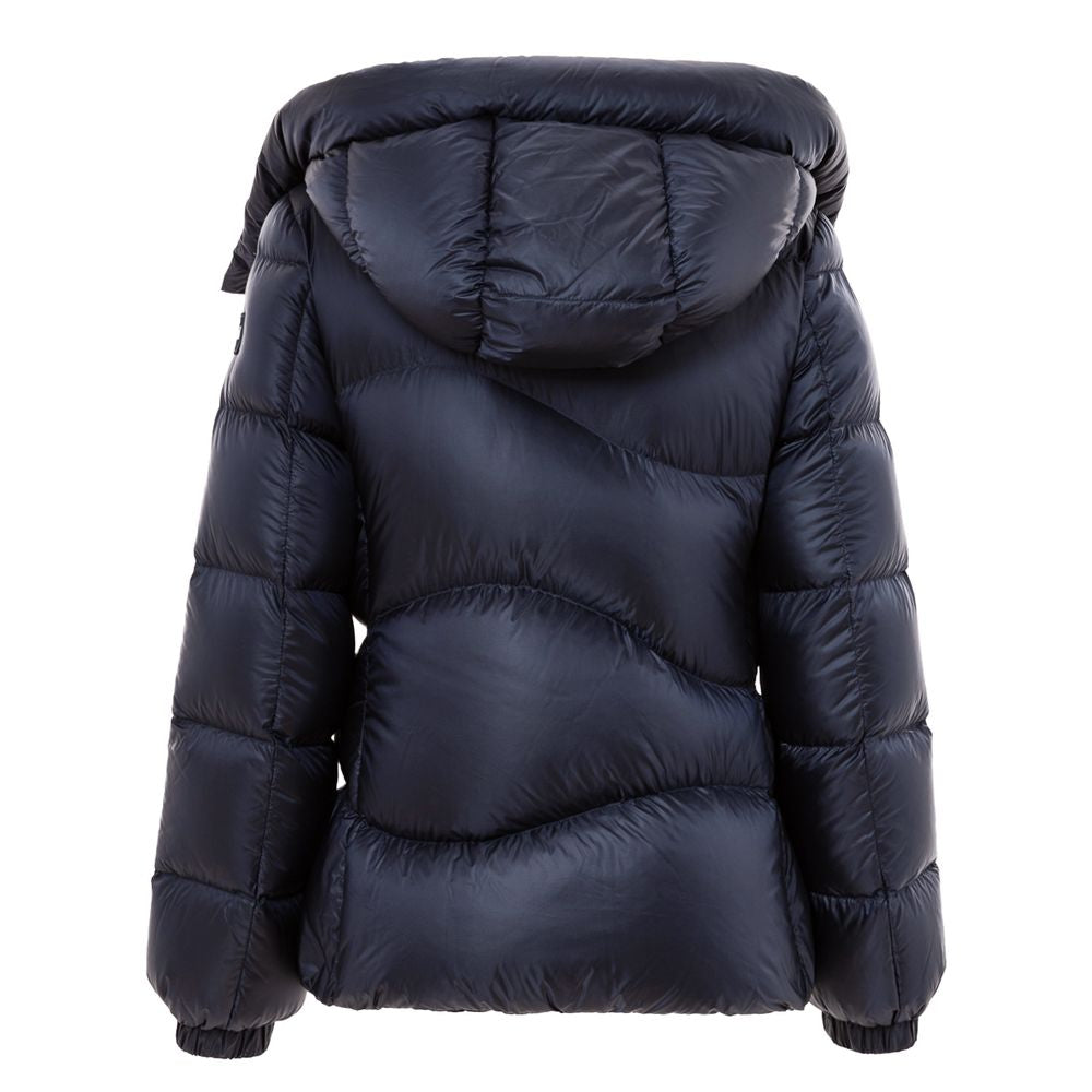 Ajouter un manteau en polyamide bleu