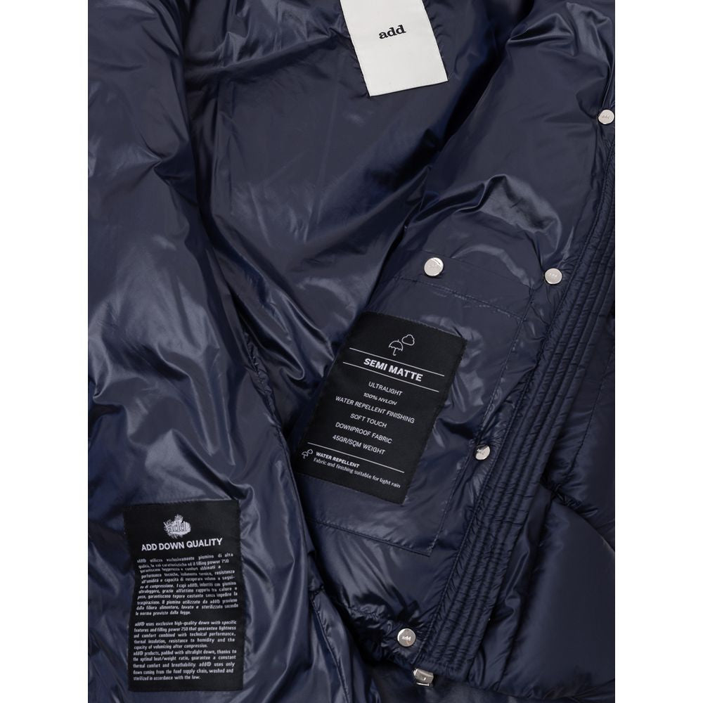 Ajouter un manteau en polyamide bleu