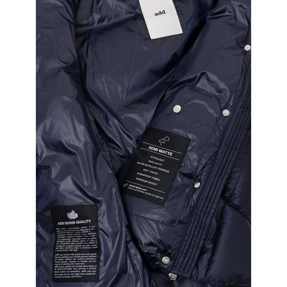 Aggiungi cappotto in poliammide blu