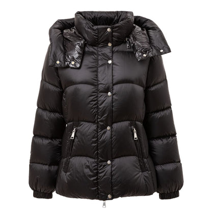 Aggiungi cappotto in poliammide nero