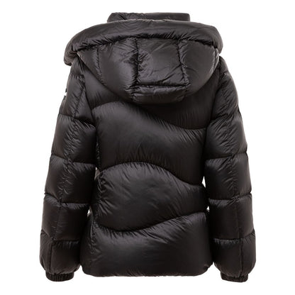 Aggiungi cappotto in poliammide nero