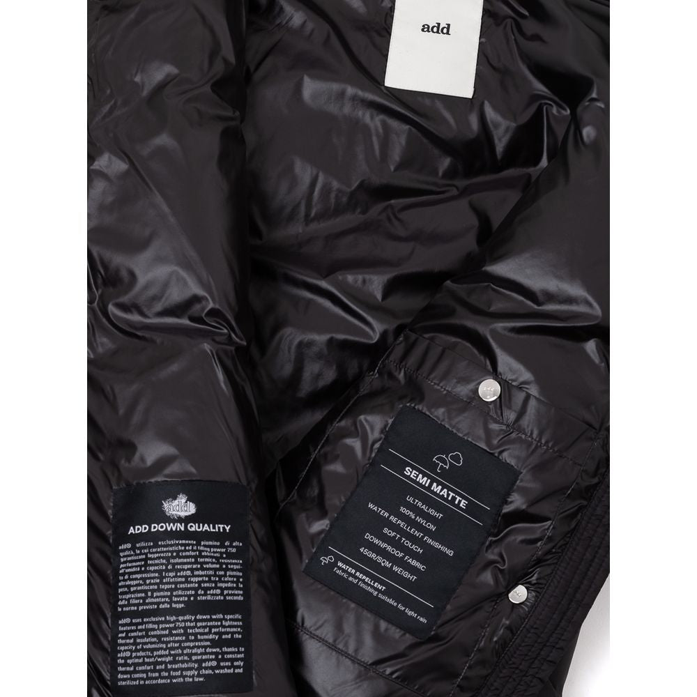 Ajouter un manteau en polyamide noir