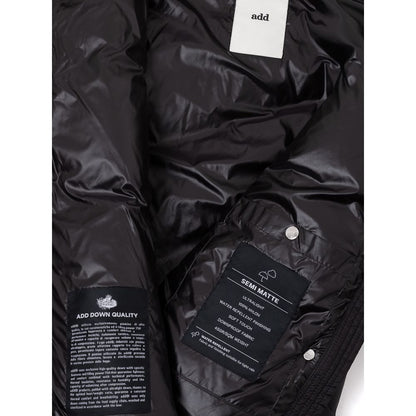 Aggiungi cappotto in poliammide nero
