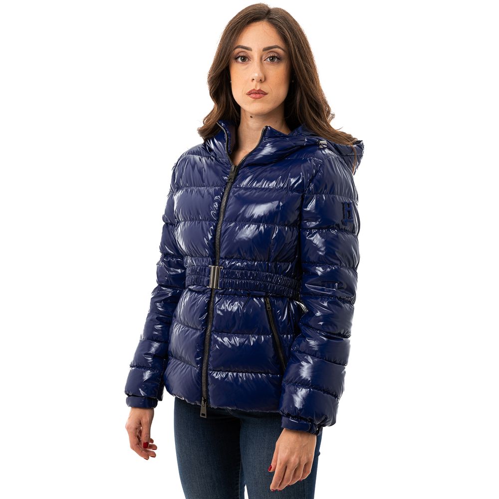 Manteau Herno bleu en polyamide