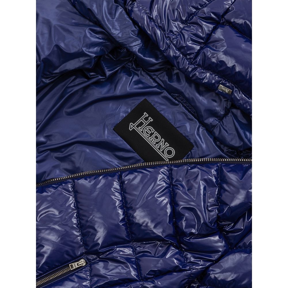 Manteau Herno bleu en polyamide