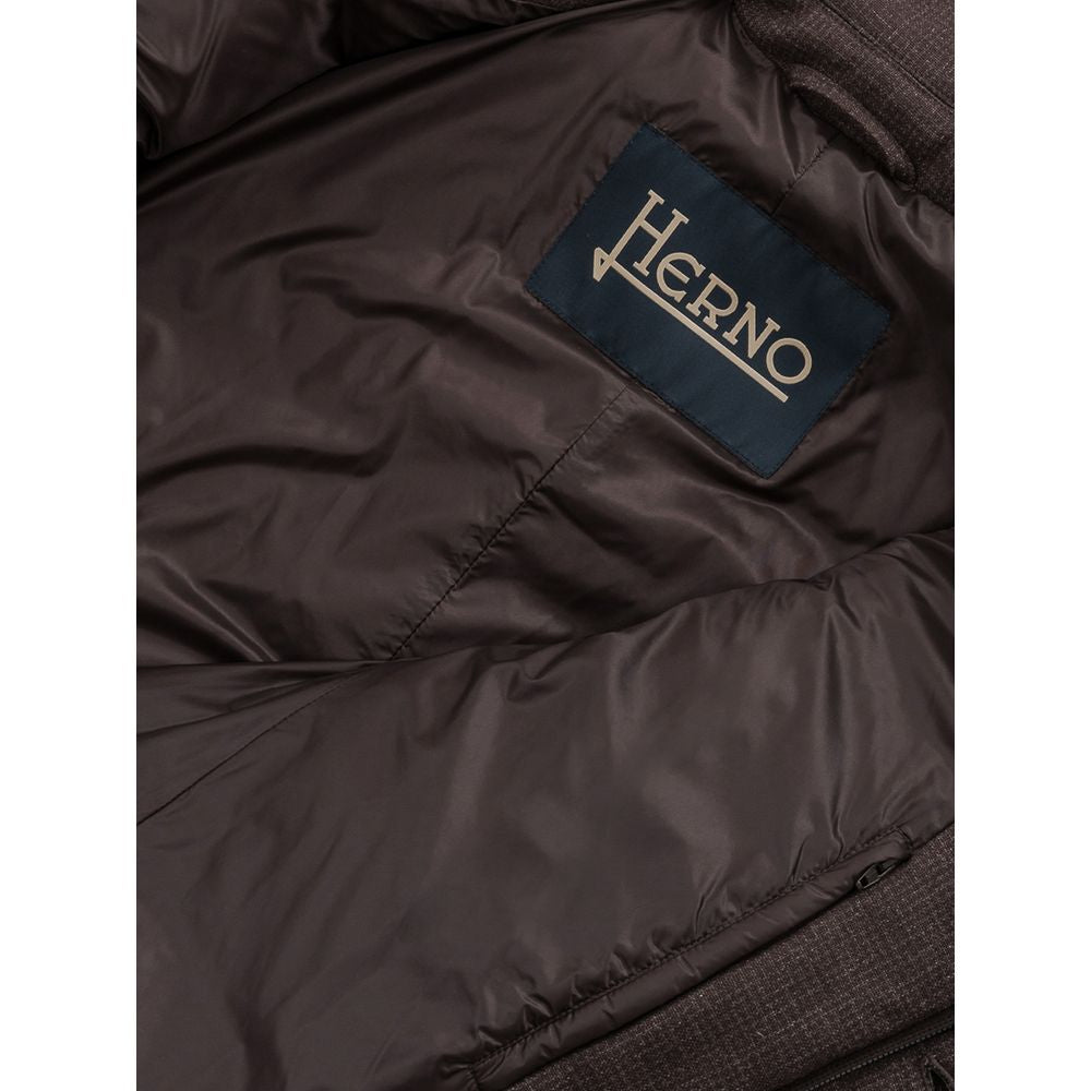 Vestes et manteaux en laine marron Herno