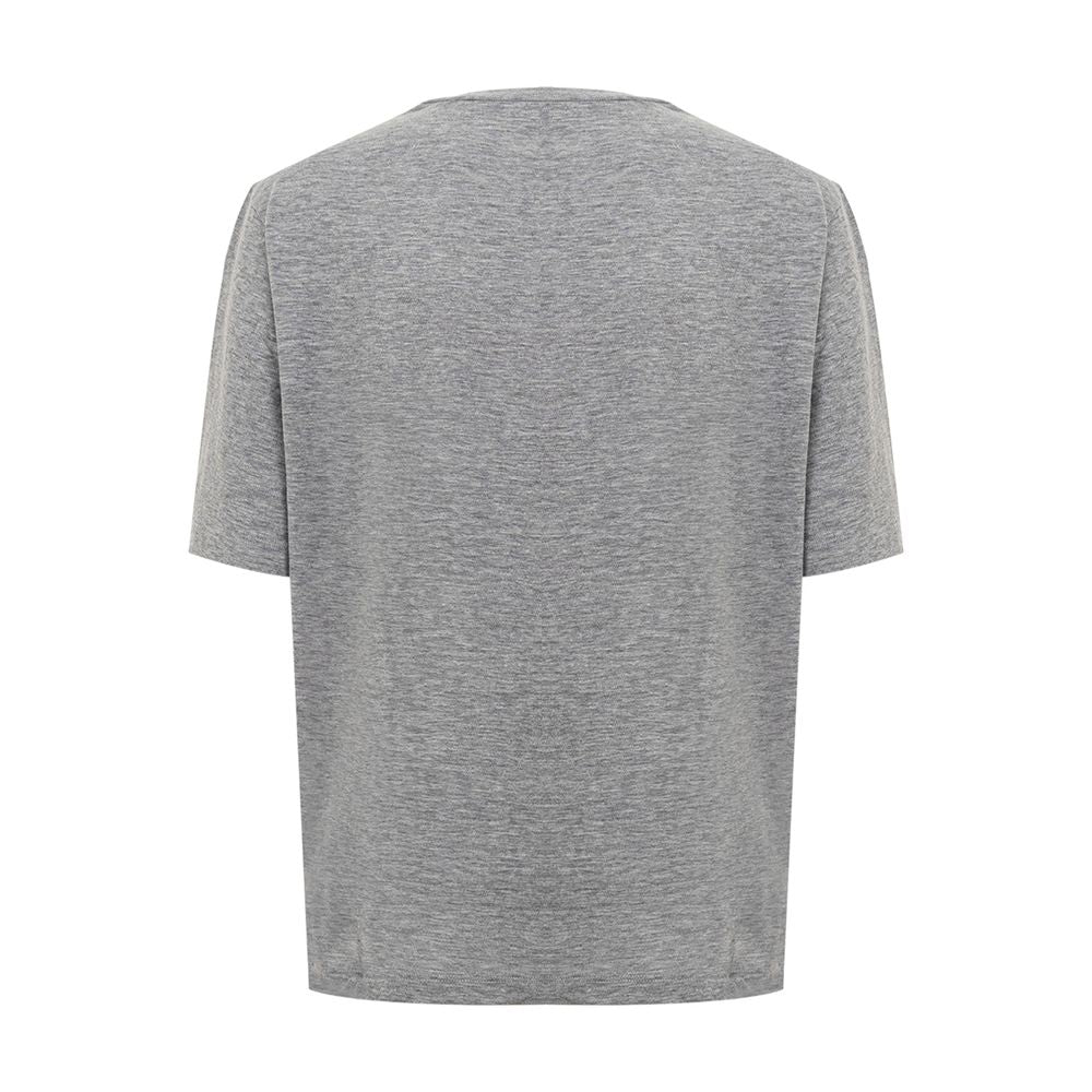T-shirt in cotone grigio Dsquared²