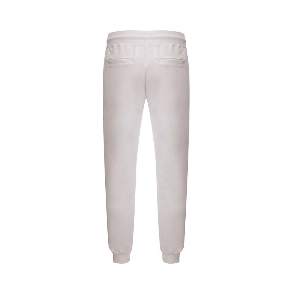 Pantalon de sport en coton blanc GCDS
