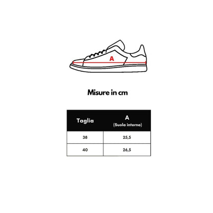 Sneakers basse in pelle rosa Bally