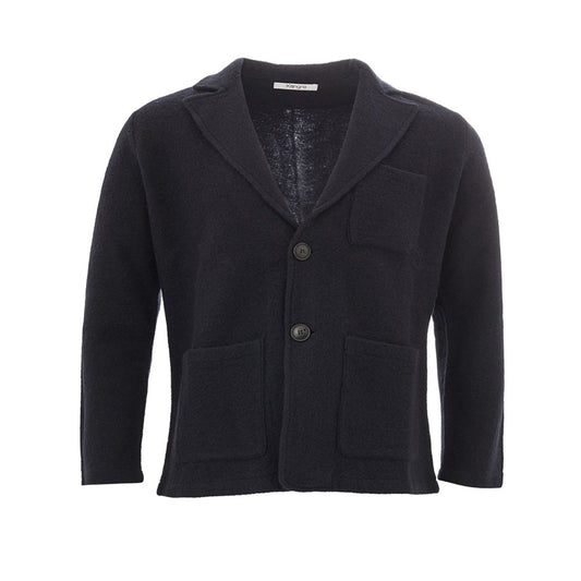 Blazer in lana blu KANGRA