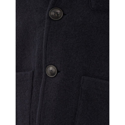 Blazer in lana blu KANGRA