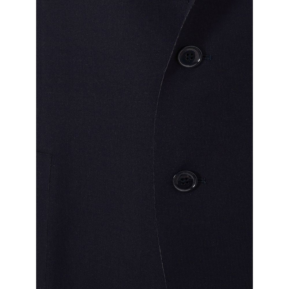Blazer bleu en coton Lardini