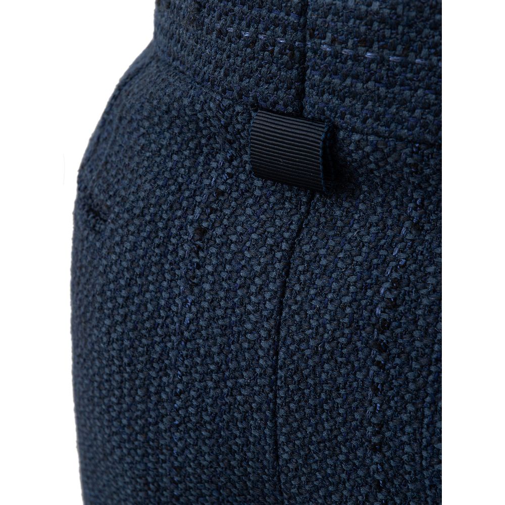 Pantalon décontracté bleu marabout Thom Browne