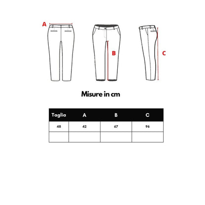 Pantaloni casual Thom Browne Blue Marabou