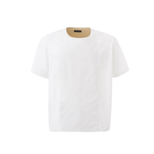 T-shirt bianca in cotone Emporio Armani