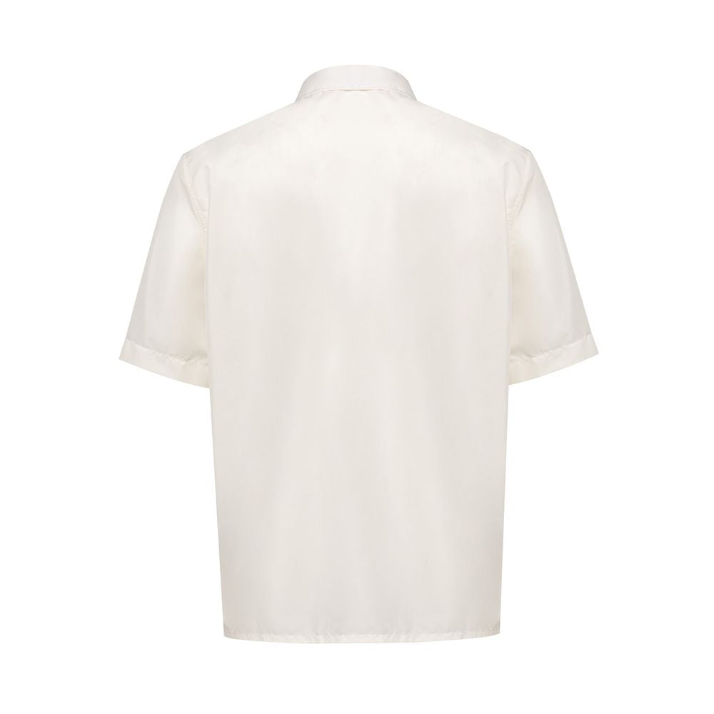 Chemise Dior blanche en polyester à manches courtes
