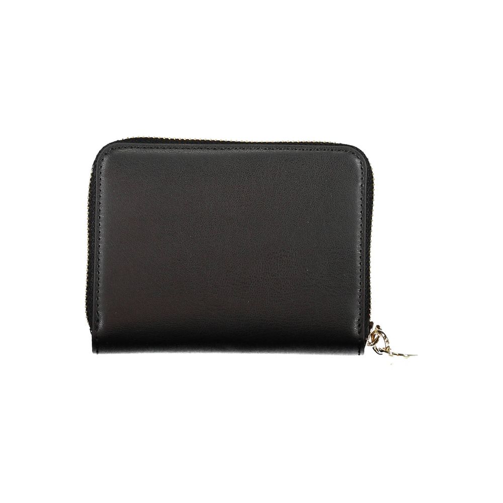 Portefeuille Tommy Hilfiger pour femme en polyéthylène noir